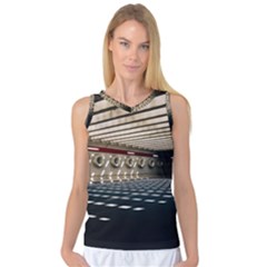 Dark Tunnels Within A Tunnel Women s Basketball Tank Top by artworkshop