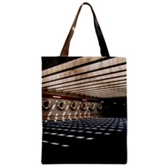 Dark Tunnels Within A Tunnel Zipper Classic Tote Bag by artworkshop