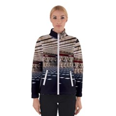 Dark Tunnels Within A Tunnel Women s Bomber Jacket by artworkshop