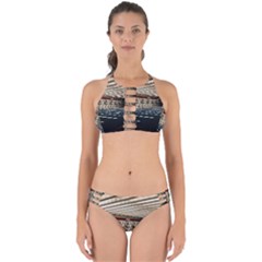 Dark Tunnels Within A Tunnel Perfectly Cut Out Bikini Set by artworkshop