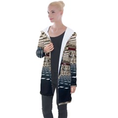 Dark Tunnels Within A Tunnel Longline Hooded Cardigan by artworkshop