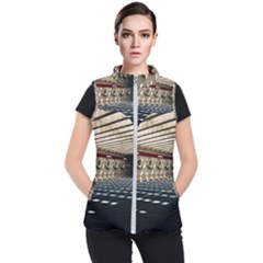 Dark Tunnels Within A Tunnel Women s Puffer Vest by artworkshop