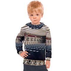 Dark Tunnels Within A Tunnel Kids  Hooded Pullover by artworkshop