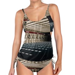 Dark Tunnels Within A Tunnel Tankini Set by artworkshop