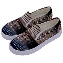 Dark Tunnels Within A Tunnel Kids  Canvas Slip Ons by artworkshop