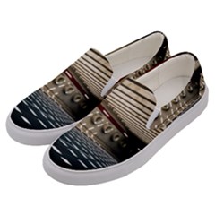 Dark Tunnels Within A Tunnel Men s Canvas Slip Ons by artworkshop