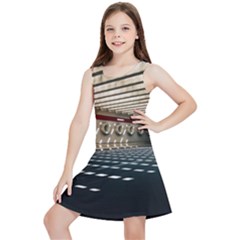 Dark Tunnels Within A Tunnel Kids  Lightweight Sleeveless Dress by artworkshop