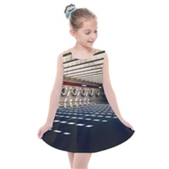 Dark Tunnels Within A Tunnel Kids  Summer Dress by artworkshop