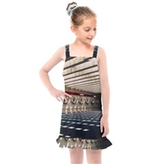 Dark Tunnels Within A Tunnel Kids  Overall Dress by artworkshop