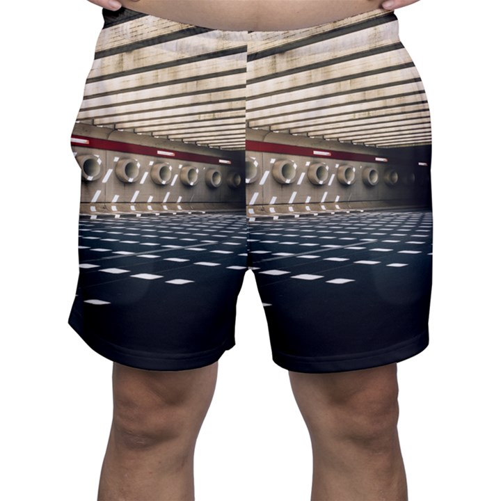 Dark tunnels within a tunnel Men s Shorts