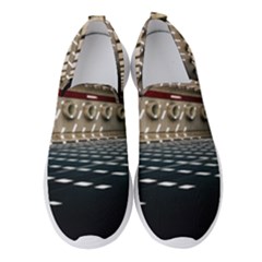 Dark Tunnels Within A Tunnel Women s Slip On Sneakers by artworkshop