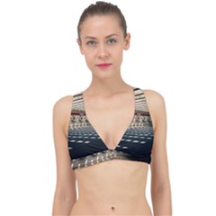 Dark Tunnels Within A Tunnel Classic Banded Bikini Top by artworkshop