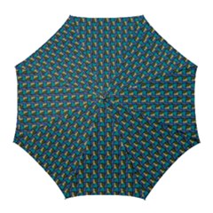 Evita Pop Art Style Graphic Motif Pattern Golf Umbrellas by dflcprintsclothing