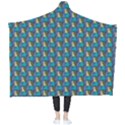 Evita Pop Art Style Graphic Motif Pattern Wearable Blanket View2