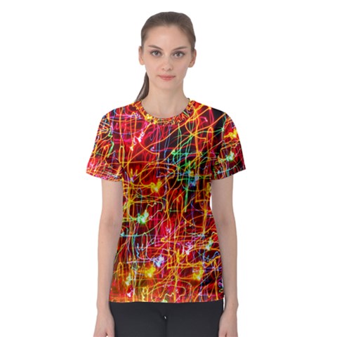 Design Art Pattern Women s Sport Mesh Tee by artworkshop