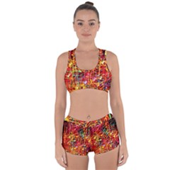 Design Art Pattern Racerback Boyleg Bikini Set by artworkshop