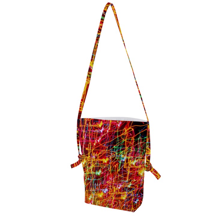 Design Art Pattern Folding Shoulder Bag