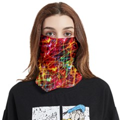 Design Art Pattern Face Covering Bandana (two Sides)