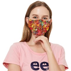 Design Art Pattern Fitted Cloth Face Mask (adult)