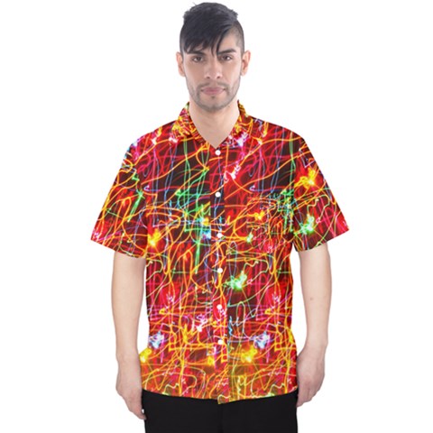 Design Art Pattern Men s Hawaii Shirt by artworkshop