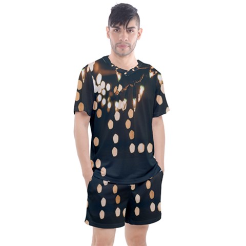 Design Decoration Wallpaper Men s Mesh Tee And Shorts Set by artworkshop