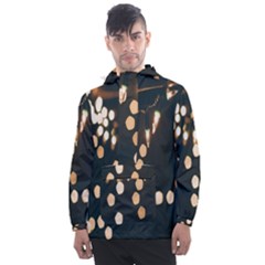 Design Decoration Wallpaper Men s Front Pocket Pullover Windbreaker by artworkshop