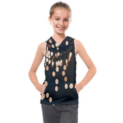 Design Decoration Wallpaper Kids  Sleeveless Hoodie by artworkshop