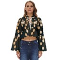 Design Decoration Wallpaper Boho Long Bell Sleeve Top View1