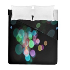 Design Microbiology Wallpaper Duvet Cover Double Side (full/ Double Size) by artworkshop