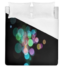 Design Microbiology Wallpaper Duvet Cover (queen Size) by artworkshop