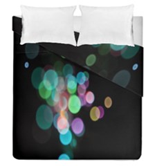 Design Microbiology Wallpaper Duvet Cover Double Side (queen Size) by artworkshop