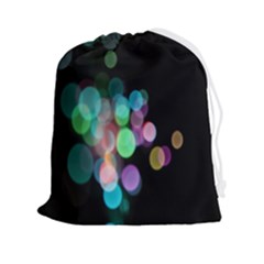 Design Microbiology Wallpaper Drawstring Pouch (2xl) by artworkshop