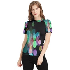 Design Microbiology Wallpaper Women s Short Sleeve Rash Guard by artworkshop