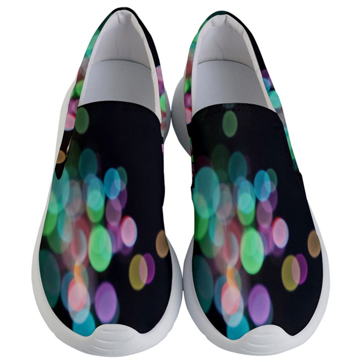 Design Microbiology Wallpaper Women s Lightweight Slip Ons