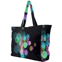 Design Microbiology Wallpaper Simple Shoulder Bag by artworkshop