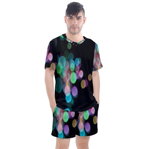 Design Microbiology Wallpaper Men s Mesh Tee And Shorts Set by artworkshop