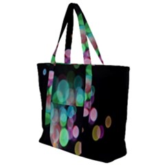 Design Microbiology Wallpaper Zip Up Canvas Bag by artworkshop