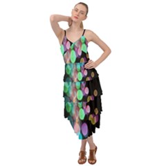 Design Microbiology Wallpaper Layered Bottom Dress by artworkshop