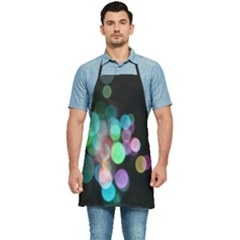 Design Microbiology Wallpaper Kitchen Apron by artworkshop