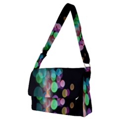 Design Microbiology Wallpaper Full Print Messenger Bag (m) by artworkshop