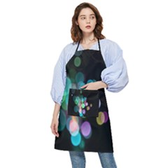 Design Microbiology Wallpaper Pocket Apron by artworkshop