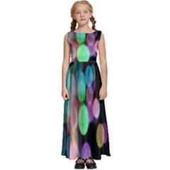 Design Microbiology Wallpaper Kids  Satin Sleeveless Maxi Dress by artworkshop