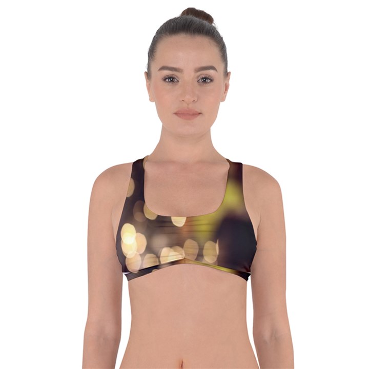 Design Pattern Specia Got No Strings Sports Bra