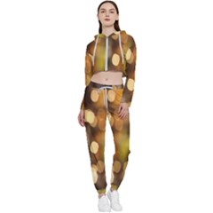 Design Pattern Specia Cropped Zip Up Lounge Set by artworkshop