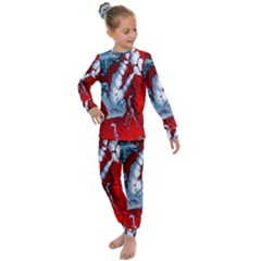 Design Pattern Decoration Kids  Long Sleeve Set  by artworkshop