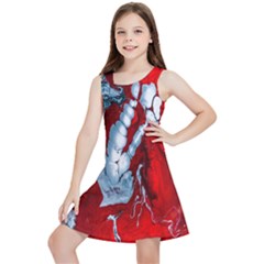 Design Pattern Decoration Kids  Lightweight Sleeveless Dress