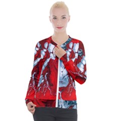 Design Pattern Decoration Casual Zip Up Jacket by artworkshop