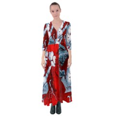 Design Pattern Decoration Button Up Maxi Dress by artworkshop