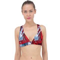 Design Pattern Decoration Classic Banded Bikini Top by artworkshop