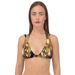 Design Pattern Specia Double Strap Halter Bikini Top